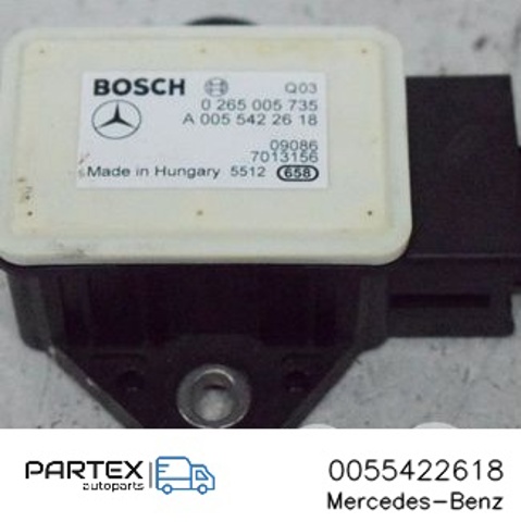 0055422618 MERCEDES Датчик поперечного ускорения (ESP) купить в Павлоград