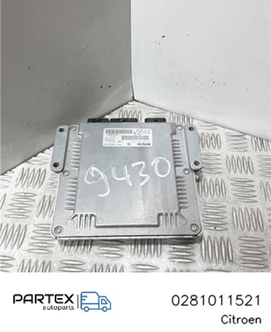Модуль управления двигателем 0281011521 PEUGEOT