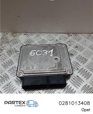 0281013408 OPEL Блок управления двигателем купить в Каменское