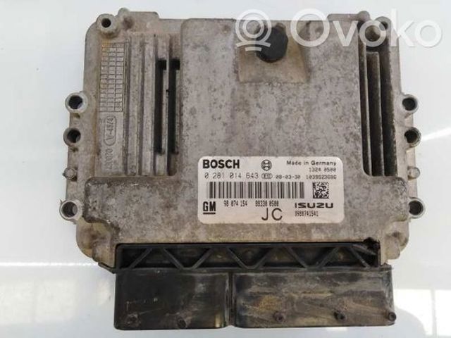 OPEL 0281014643 Блок управления двигателем в наличии Николаев