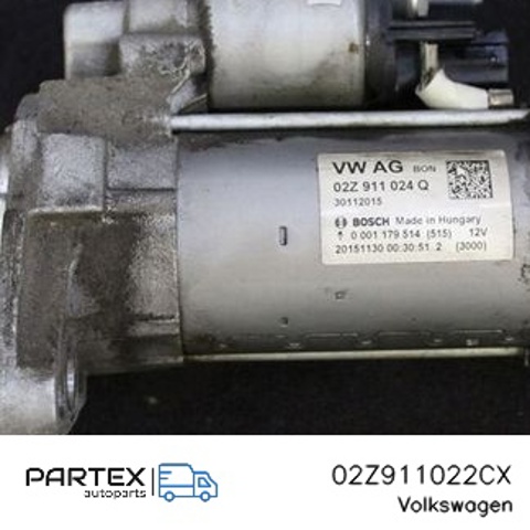 VAG 02Z911022CX Стартер в наличии Черкассы