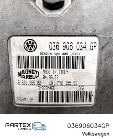 VAG 036906034GP Модуль управления (ЭБУ) двигателем в наличии Одесса