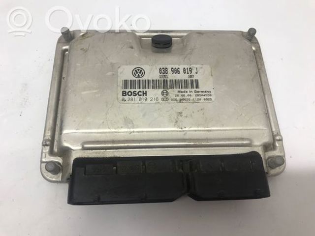 Компьютер двигателя 038906019J VAG
