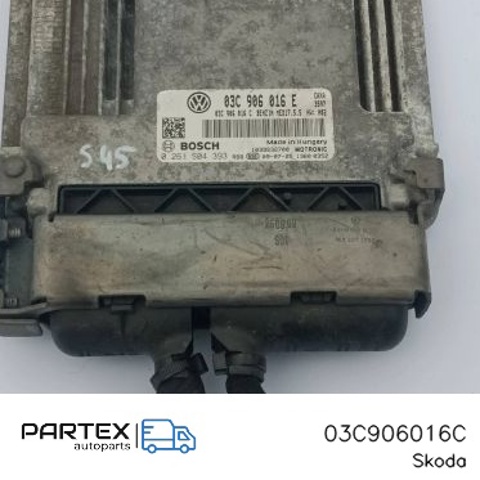 03C906016C Блок управления двигателем купить Житомир