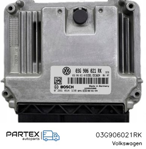 VAG 03G906021RK Модуль управления (ЭБУ) двигателем в наличии Винница
