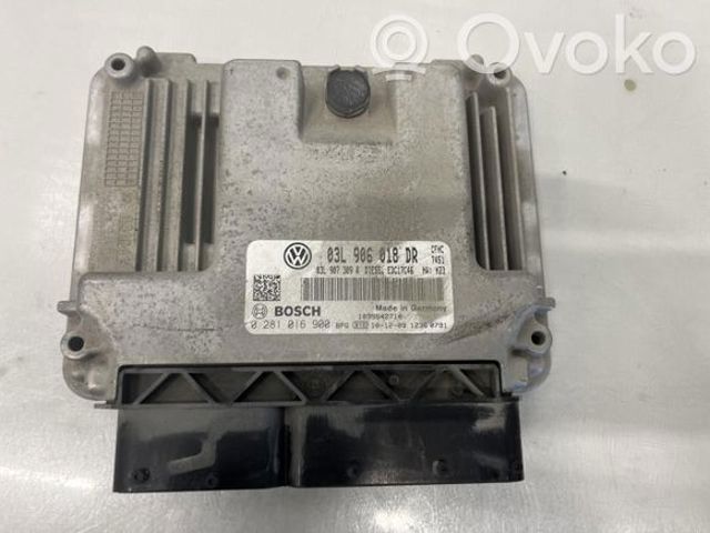 Модуль управления двигателем 03L906018DR1T0 VAG