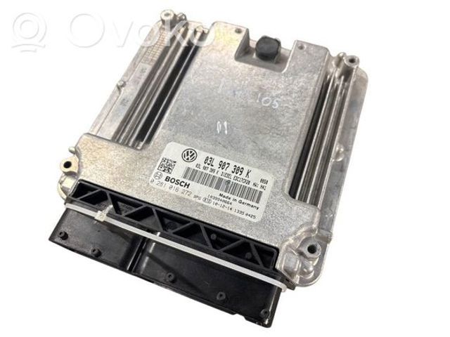 Компьютер двигателя 03L906019DG VAG