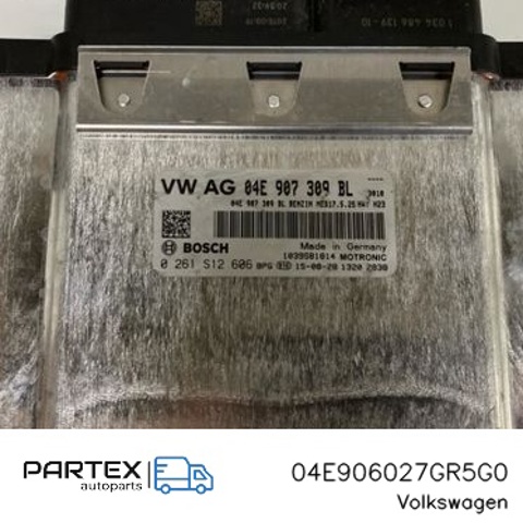 04E906027GR5G0 VAG Модуль управления (ЭБУ) двигателем купить в Ровно