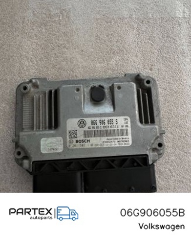 Модуль управления двигателем 06G906055B VAG
