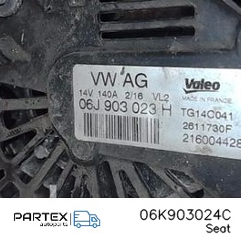 VAG 06K903024C Генератор в наличии Кривой Рог