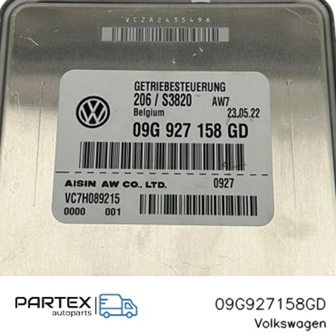 VAG 09G927158GD Модуль управления (ЭБУ) АКПП электронный в наличии Павлоград