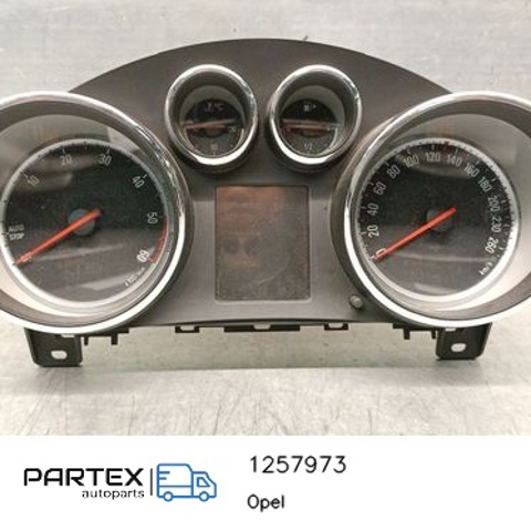 Приборная доска 1257973 OPEL