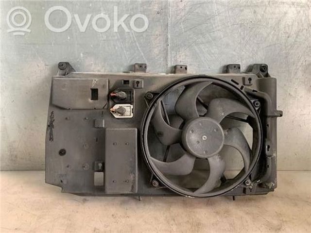 1308V7 PEUGEOT Диффузор вентилятора в сборе с мотором и крыльчаткой купить в Украина