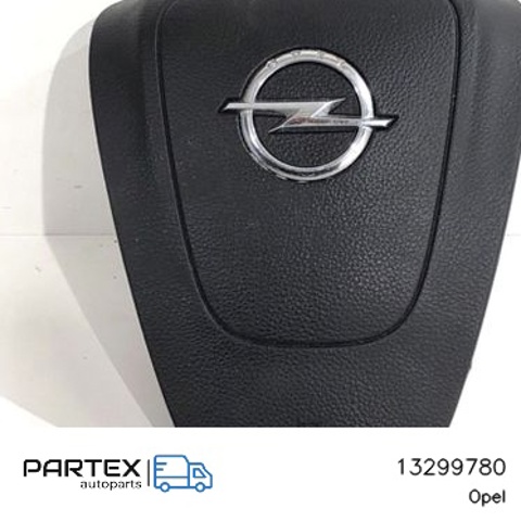 Подушка безопасности водителя 13299780 OPEL