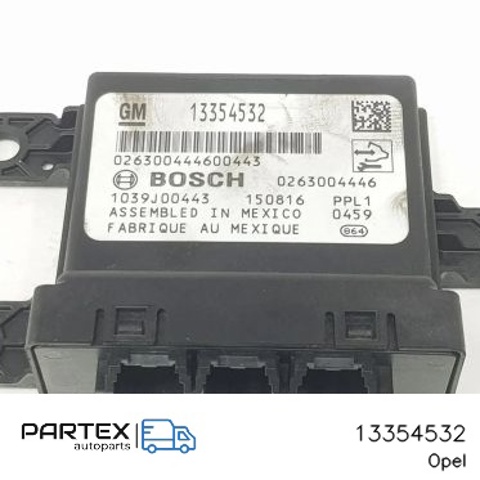 13354532 OPEL Модуль управления парктроником купить в Днепр
