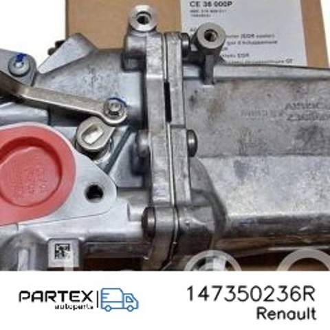 RENAULT 147350236R Радиатор системы EGR в наличии Тернополь