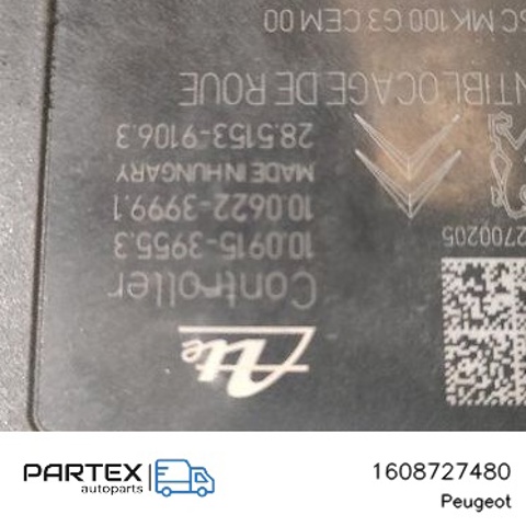 PEUGEOT 1608727480 Блок АБС в наличии Полтава