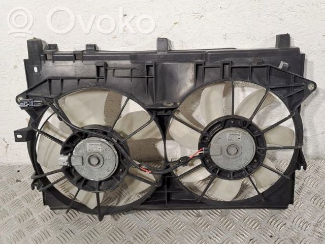 163600G040 Диффузор радиатора охлаждения, в сборе с мотором и крыльчаткой купить Хмельницкий