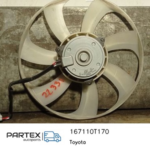 167110T170 TOYOTA Диффузор радиатора купить в Чернигов