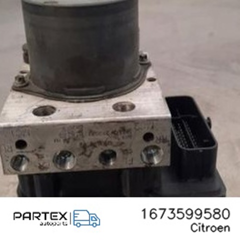 1673599580 PEUGEOT Блок управления АБС (ABS) гидравлический купить в Полтава