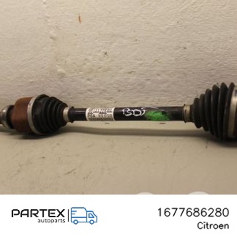 Привод передний правый 1677686280 PEUGEOT