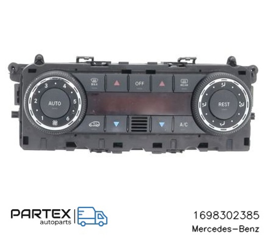 MERCEDES 1698302385 Блок управления режимами отопления/кондиционирования в наличии Ирпень