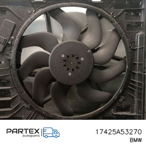 17425A53270 Диффузор радиатора охлаждения, в сборе с мотором и крыльчаткой купить Винница