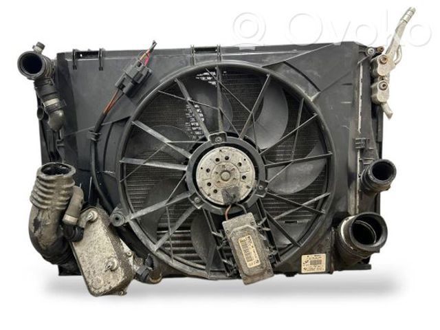 17427801993 BMW Диффузор вентилятора в сборе с мотором и крыльчаткой купить в Ровно