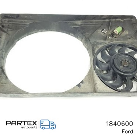 1840600 FORD Диффузор радиатора охлаждения, в сборе с мотором и крыльчаткой купить в Черновцы