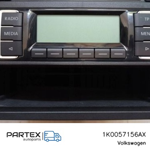 1K0057156AX Магнитола (радио AM/FM) купить Хмельницкий