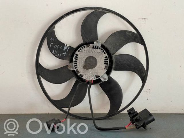 1K0959455CS Электровентилятор охлаждения в сборе (мотор+крыльчатка) левый купить Львов