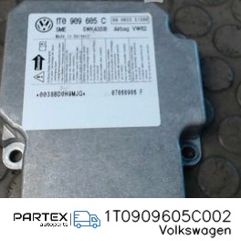 1T0909605C002 Модуль-процессор управления подушкой безопасности (ЭБУ AIRBAG) купить Павлоград