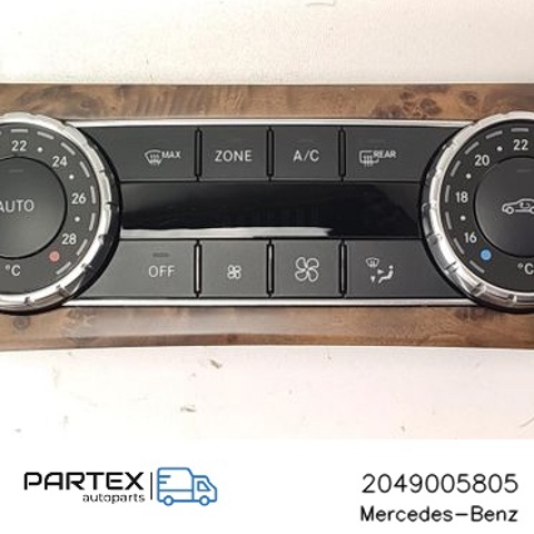 MERCEDES 2049005805 Блок управления режимами отопления/кондиционирования в наличии Украина