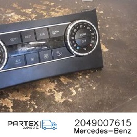 2049007615 MERCEDES Блок управления режимами отопления/кондиционирования купить в Тернополь