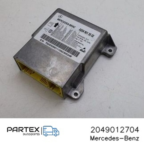 2049012704 MERCEDES Модуль-процессор управления подушкой безопасности (ЭБУ AIRBAG) купить в Львов