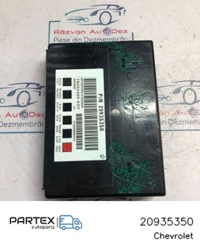 Блок управления систем комфорта 20935350 GM