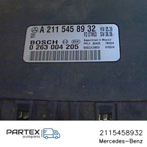 2115458932 MERCEDES Модуль управления (ЭБУ) парктроником купить в Кривой Рог