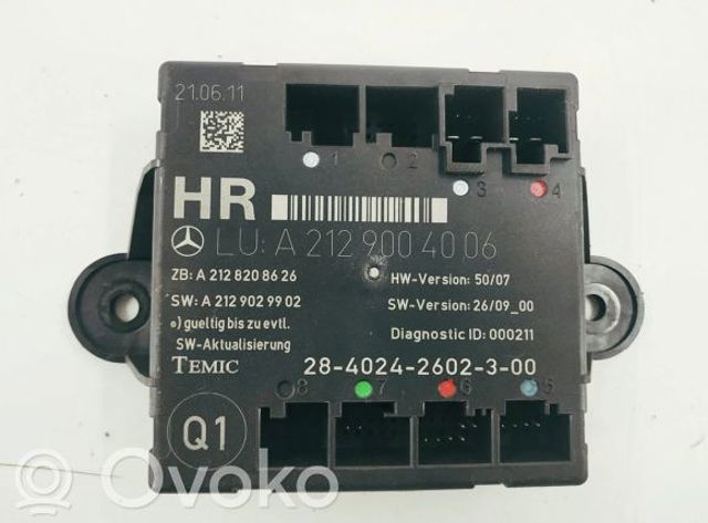 2129004206 MERCEDES Блок комфорта задней двери купить в Хмельницкий