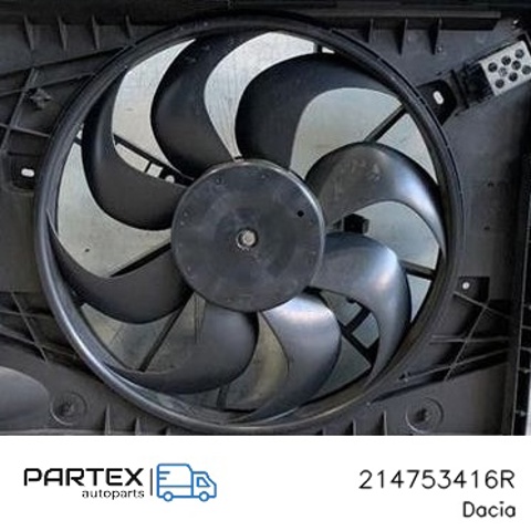 214753416R Диффузор радиатора охлаждения, в сборе с мотором и крыльчаткой купить Ровно