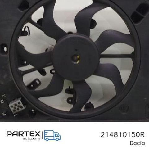 214810150R Диффузор радиатора охлаждения, в сборе с мотором и крыльчаткой купить Ужгород