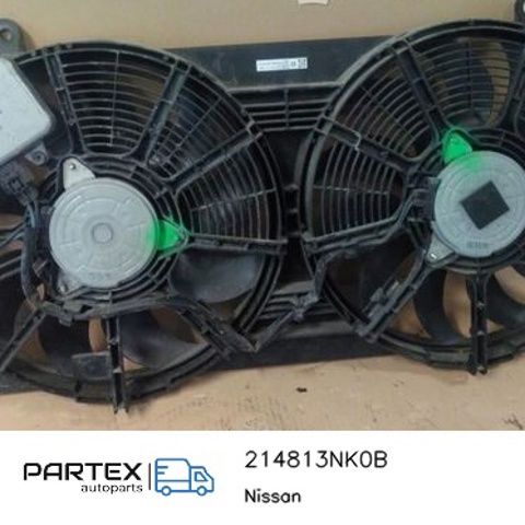 214813NK0B NISSAN Электровентилятор охлаждения в сборе (мотор+крыльчатка) купить в Полтава