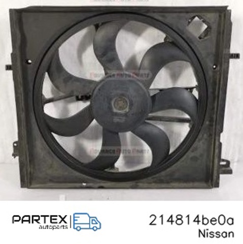 214814BE0A Диффузор радиатора охлаждения, в сборе с мотором и крыльчаткой купить Одесса