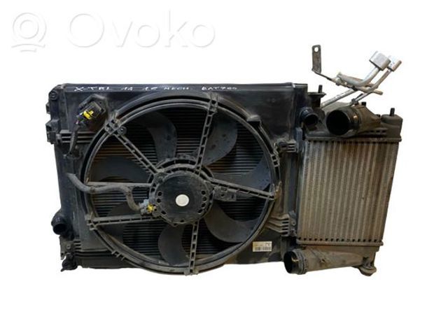 214814BE0A NISSAN Диффузор радиатора охлаждения, в сборе с мотором и крыльчаткой купить в Николаев