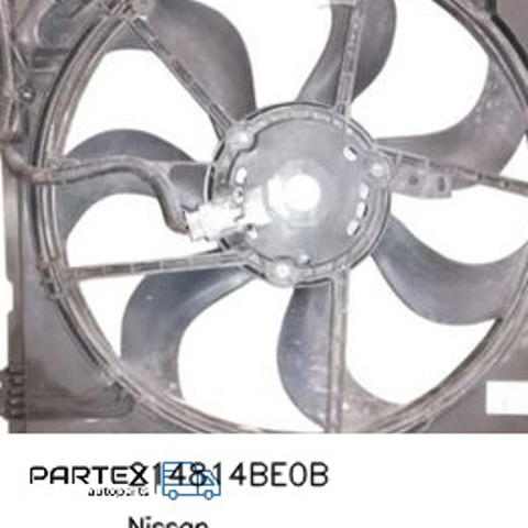 NISSAN 214814BE0B Диффузор вентилятора в сборе с мотором и крыльчаткой в наличии Ирпень