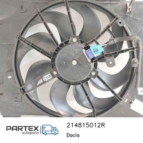 214815012R Диффузор радиатора охлаждения, в сборе с мотором и крыльчаткой купить Кривой Рог