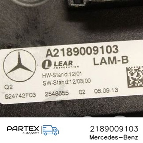 2189009103 MERCEDES Блок управления освещением купить в Кривой Рог