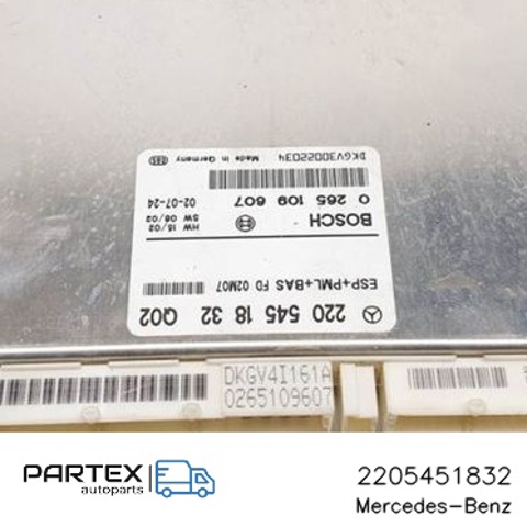 MERCEDES 2205451832 Блок управления ESP в наличии Николаев