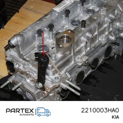 Головка блока цилиндров (ГБЦ) 2210003HA0 HYUNDAI