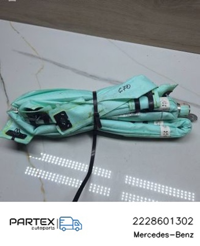 A2228601302 MERCEDES Подушка безопасности (AIRBAG) шторка боковая правая купить в Тернополь