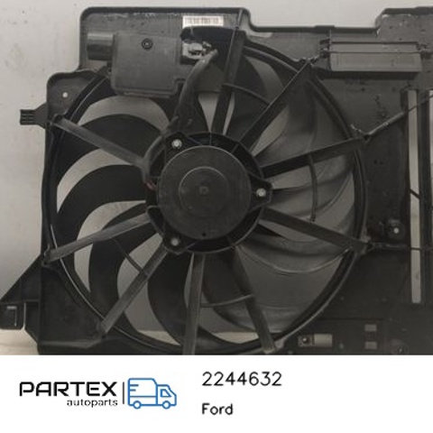 FORD 2244632 Диффузор радиатора охлаждения, в сборе с мотором и крыльчаткой в наличии Тернополь